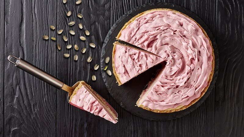Cheesecake salata con mortadella-1