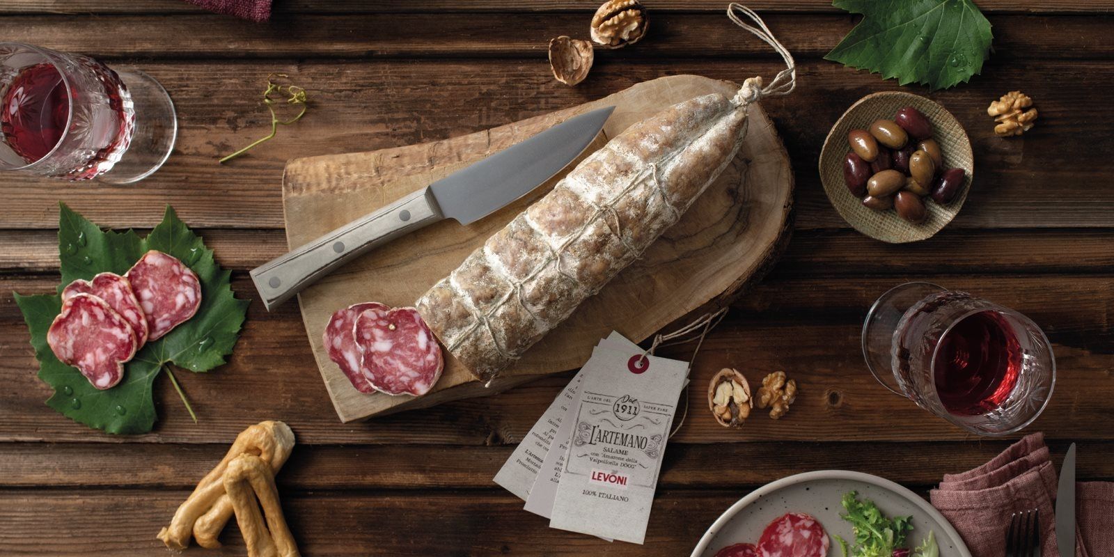 Levoni_Salame_Artemano_Amarone_abbinamenti