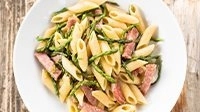 Penne prosciutto cotto e asparagi-3