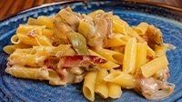 Penne prosciutto cotto e carciofi-1