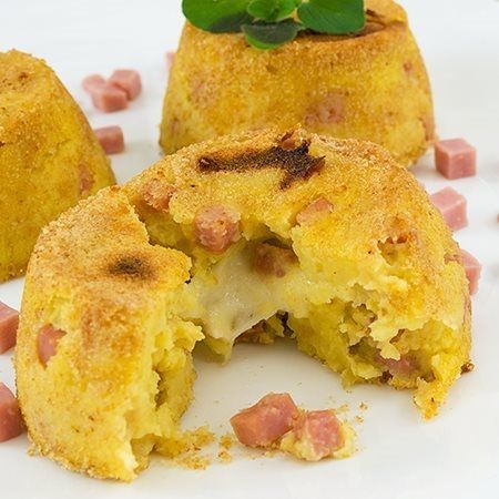 Souffle di patate e prosciutto cotto-3